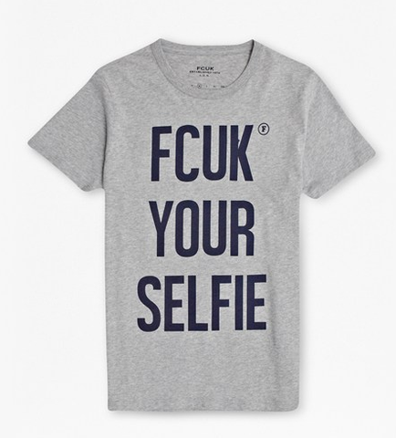 French Connection FCUK YOUR SELFIE T-SHIRT -Men